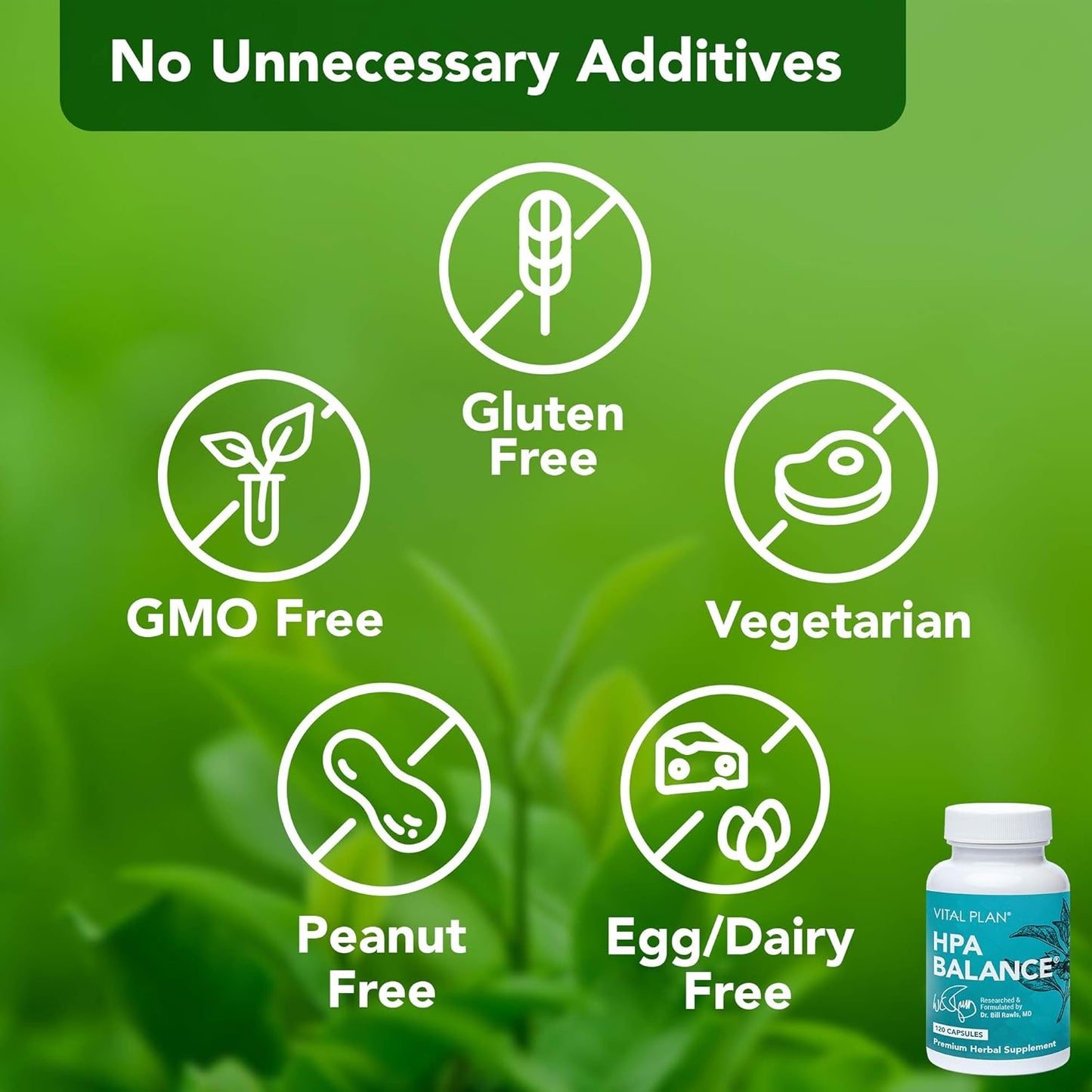 Dr. Rawls HPA Balance Supplement for Women & Men - Supports Adrenal Health, Mood, Hormones w/ Sensoril Ashwagandha & Relora