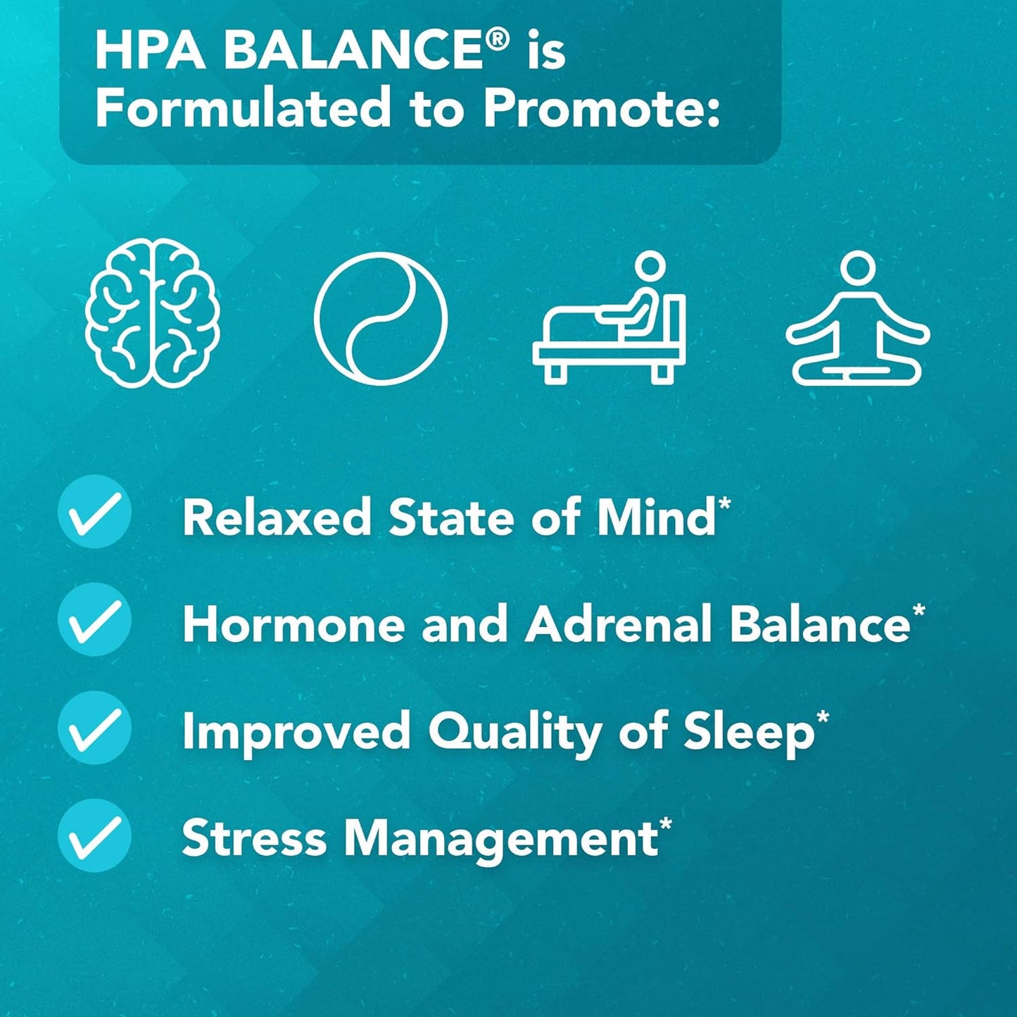Dr. Rawls HPA Balance Supplement for Women & Men - Supports Adrenal Health, Mood, Hormones w/ Sensoril Ashwagandha & Relora