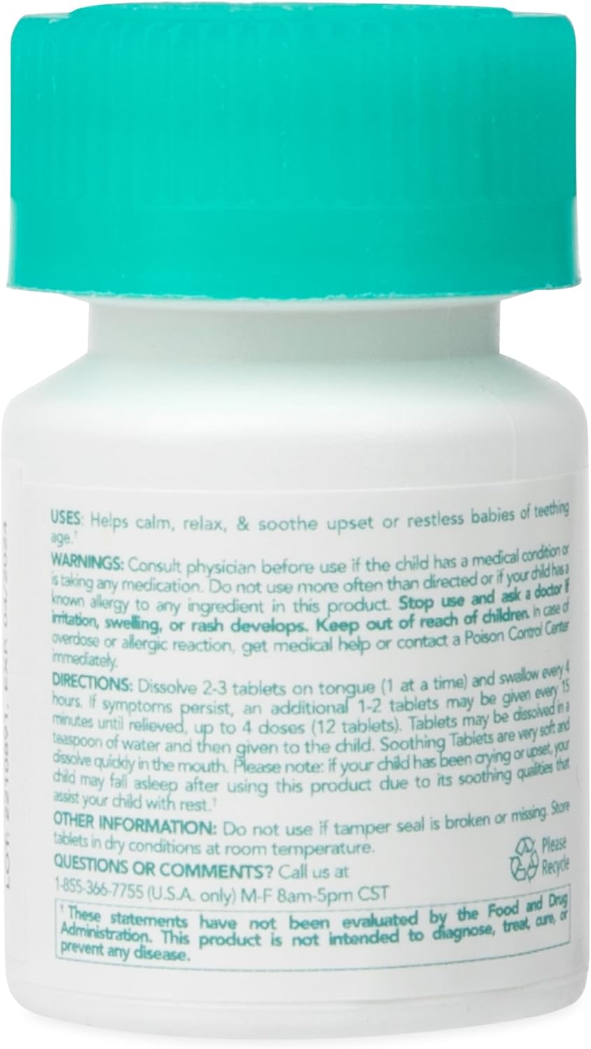Dr. Talbot's Chamomile Quick Dissolve Tablets, 140 Count - Soothing Formula for Fast Relief