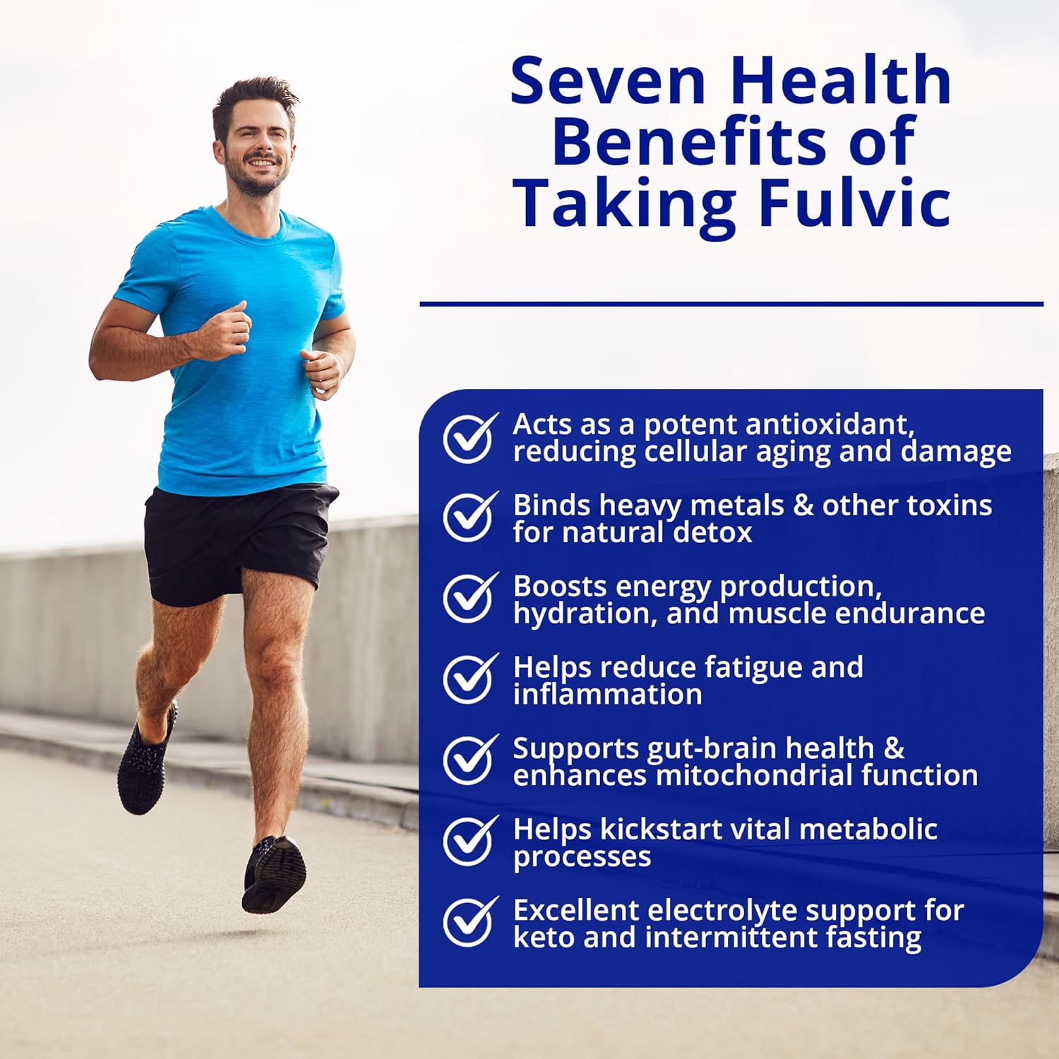 Dr. Tennant's Fulvic Super-Concentrate Liquid - Recharges Cell Membranes & Supports Cellular Health - 120 Day Supply