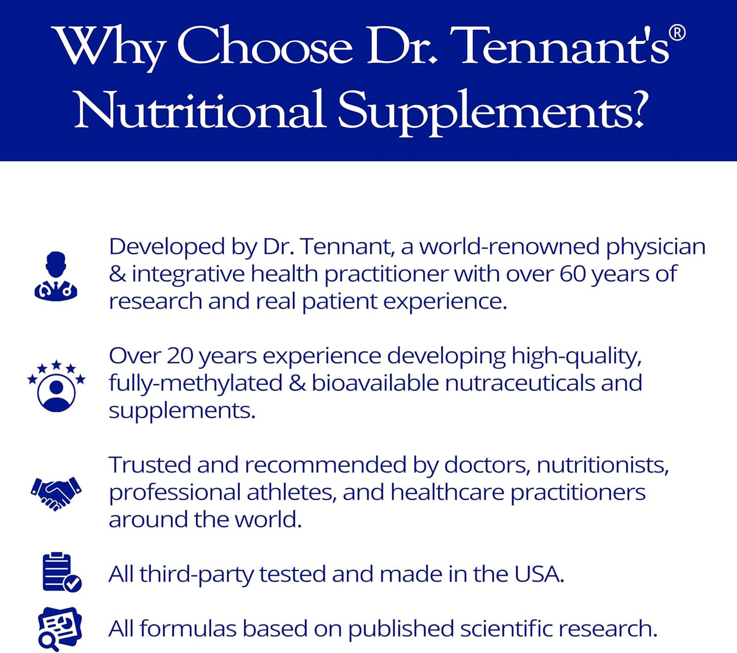 Dr. Tennant's Fulvic Super-Concentrate Liquid - Recharges Cell Membranes & Supports Cellular Health - 120 Day Supply