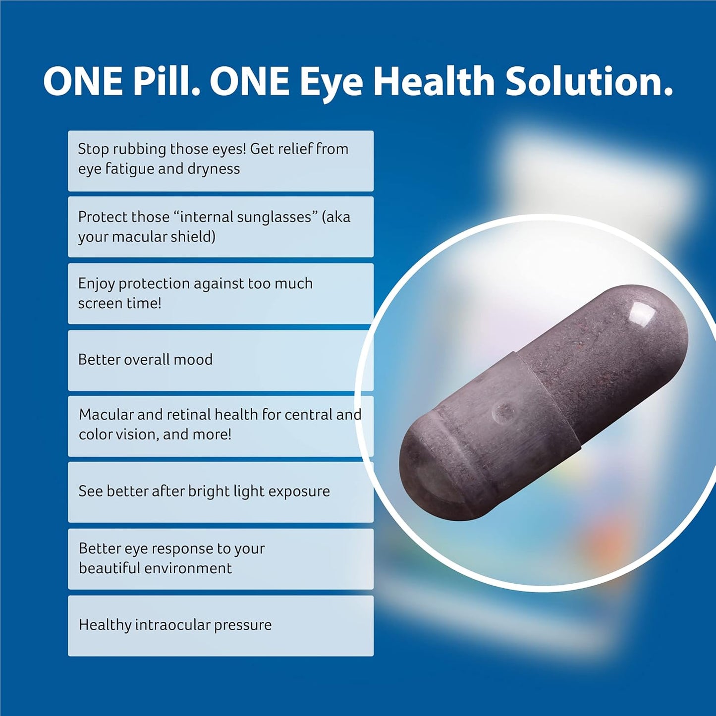 Dr. Whitaker's Vision Essentials Ultra: Complete Daily Support for Macula & Retina, Eye Strain, Ocular Pressure, Digital Fatigue & Mood