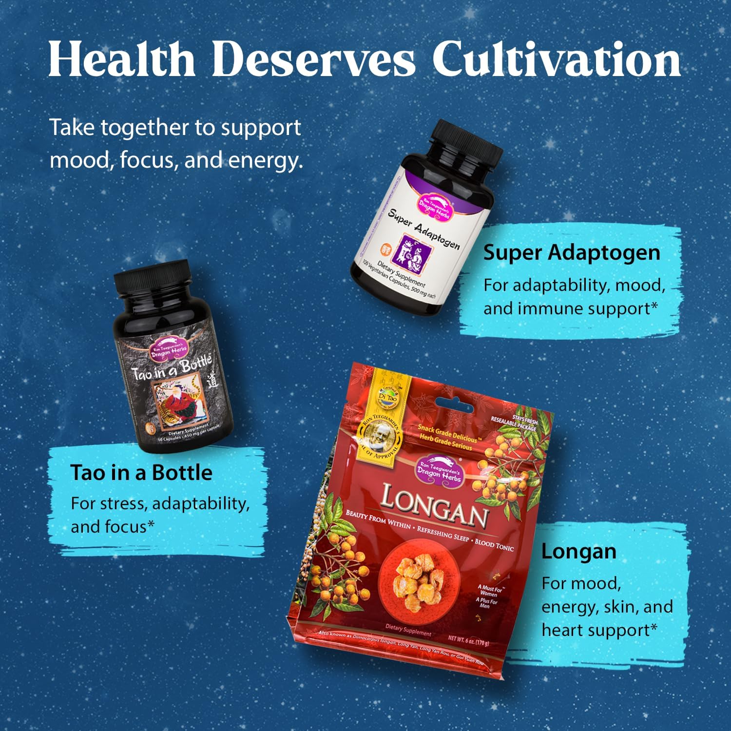 Dragon Herbs Ginseng Sublime Drops - Natural Energy & Immune Support Supplement - American, Red, White Ginseng - 2 fl. oz