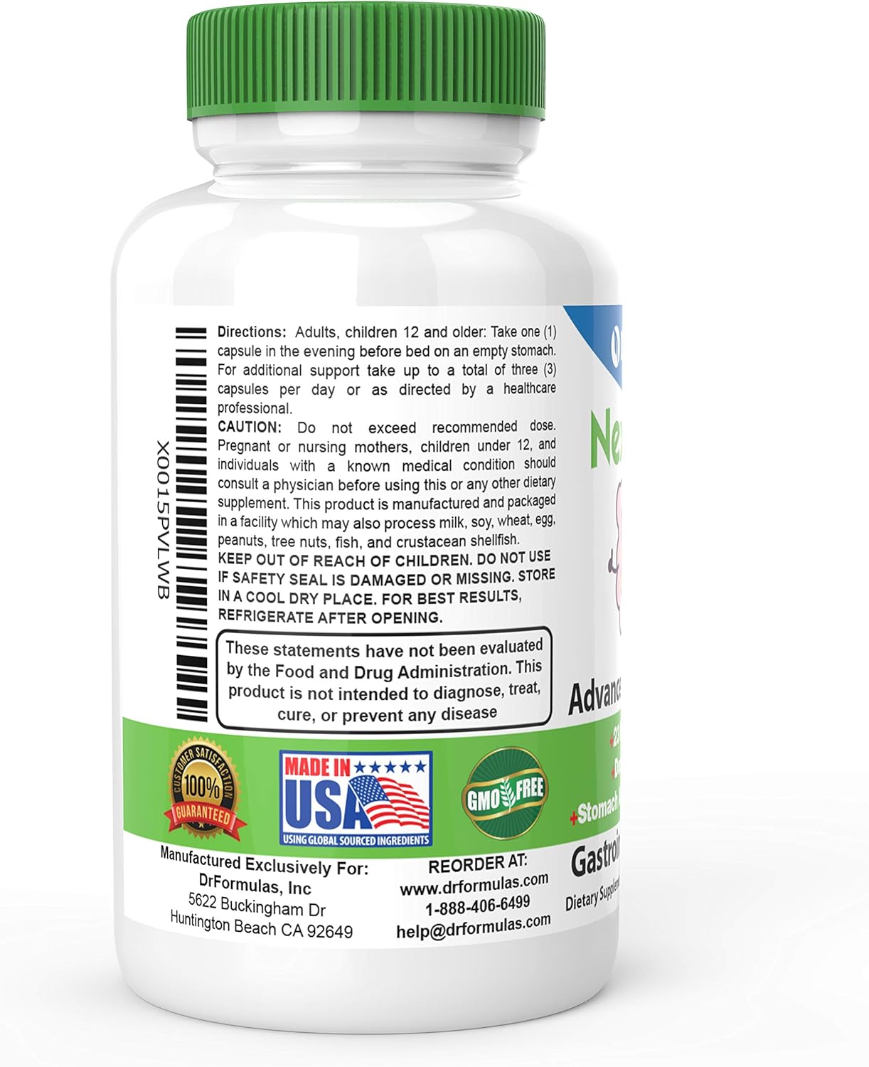 DrFormulas Nexabiotic 23 Multi Probiotic with 17.25 Billion CFUs - Formulated for Women and Men with Key Probiotic Strains