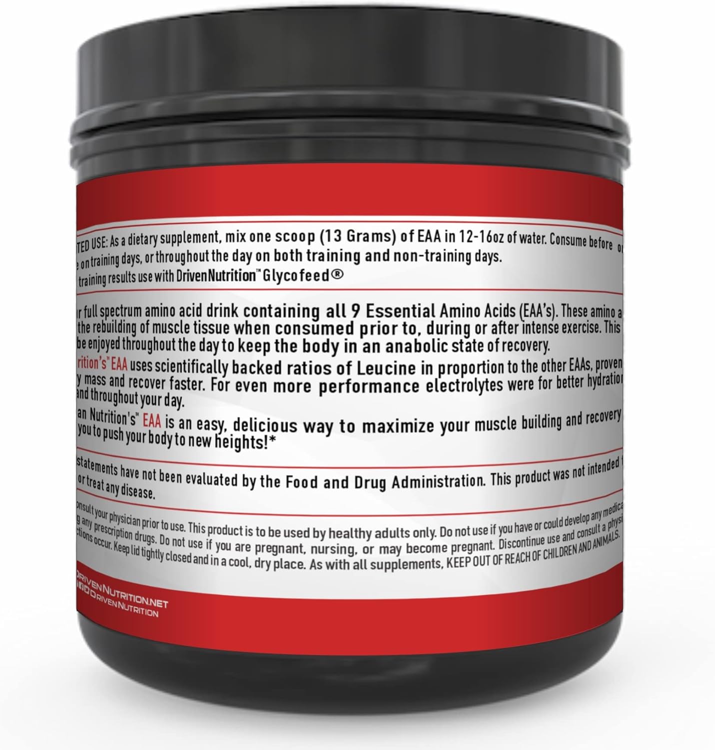 Driven Nutrition Driven EAA - Passion Power Essential Amino Acid Drink, Full Spectrum Formula