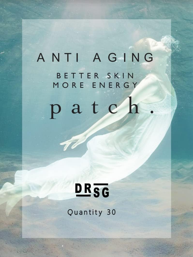 DrSG Dr. Steven Gabriel Ultimate Anti-Aging Patch with CoQ10, Resveratrol, Curcumin | Cellular Damage Protection | 30 Day Supply