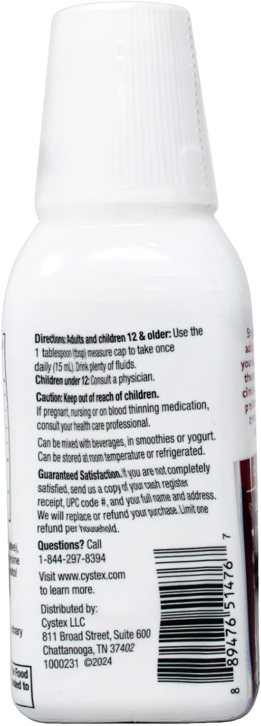 DSE Cystex Cranberry 7.6 oz for Urinary Health Maintenance