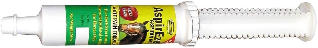 Durvet AspirEze Gel Horse Calming Supplement - Soothing Aspirin Gel for Horses