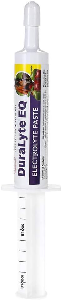 Durvet DuraLyte EQ Electrolyte Paste for Horses - Fast Hydration & Recovery Formula