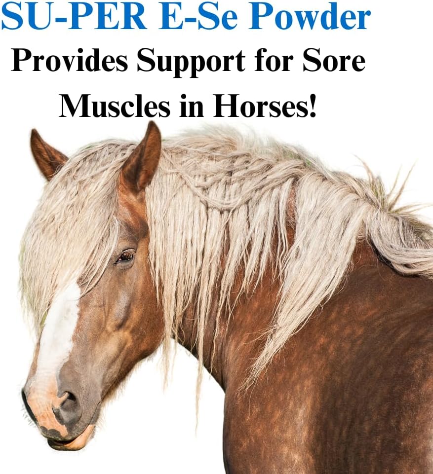E-Se Horse Antioxidant Supplement with Vitamin E and Selenium for Muscle Support - 20 lb
