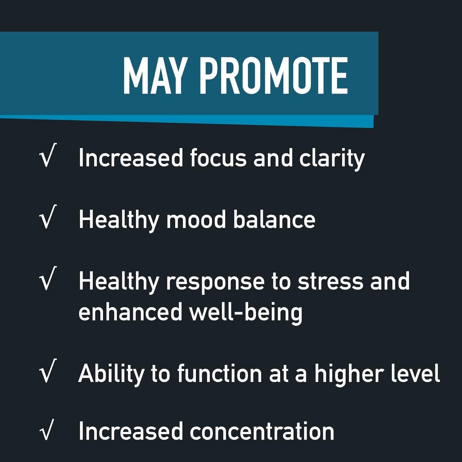 E3LIVE BrainON - 120 Count Mood Balance & Focus Wild-Harvested AFA Extract