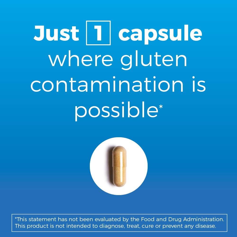 Eaasok Me and My - Gluten Assist Capsules, Support for Gluten-Free Living, 60 Count