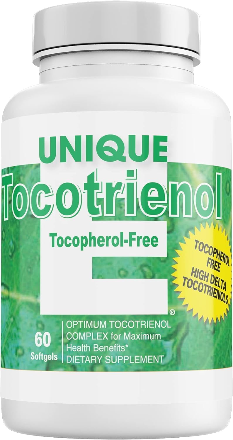E.A.C. Grace Mixed Tocopherols Concentrate Softgel & Tocotrienols Tocopherol-Free Softgels - 30 & 60 Count