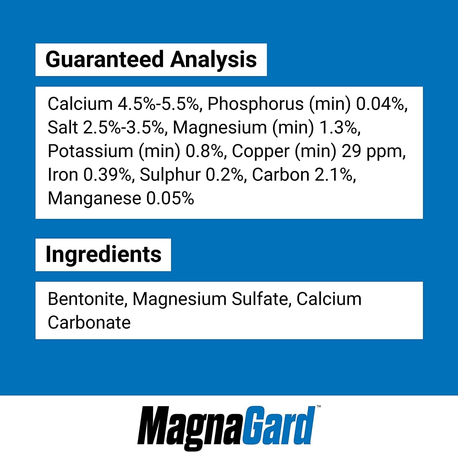 Eagle Equine MagnaGard Gastric Support Supplement for Horses - 6 lb Powder Bag, 45-Day Supply - Relieves Ulcers, Calming Formula with Magnesium & Vital Minerals