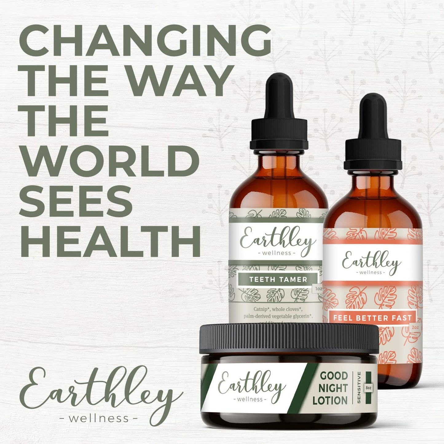 Earthley Wellness Feel Better Fast Herbal Supplement - Echinacea Root, Fennel, Astragalus Root, Elder Flower, and Cinnamon - 1.69 oz Size