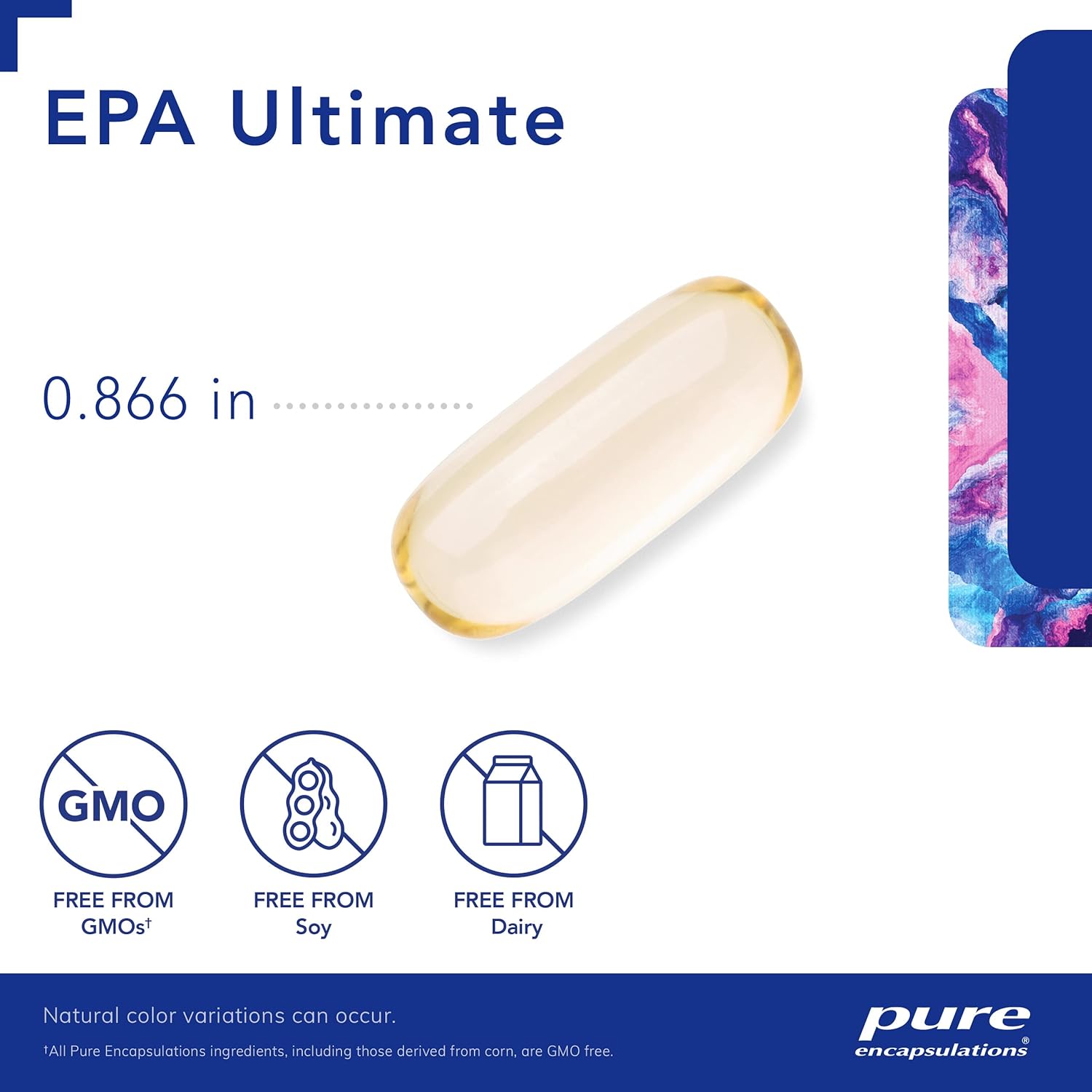 Eco-Friendly EPA Fish Oil Concentrate Softgels - 120 Capsules by Pure Encapsulations