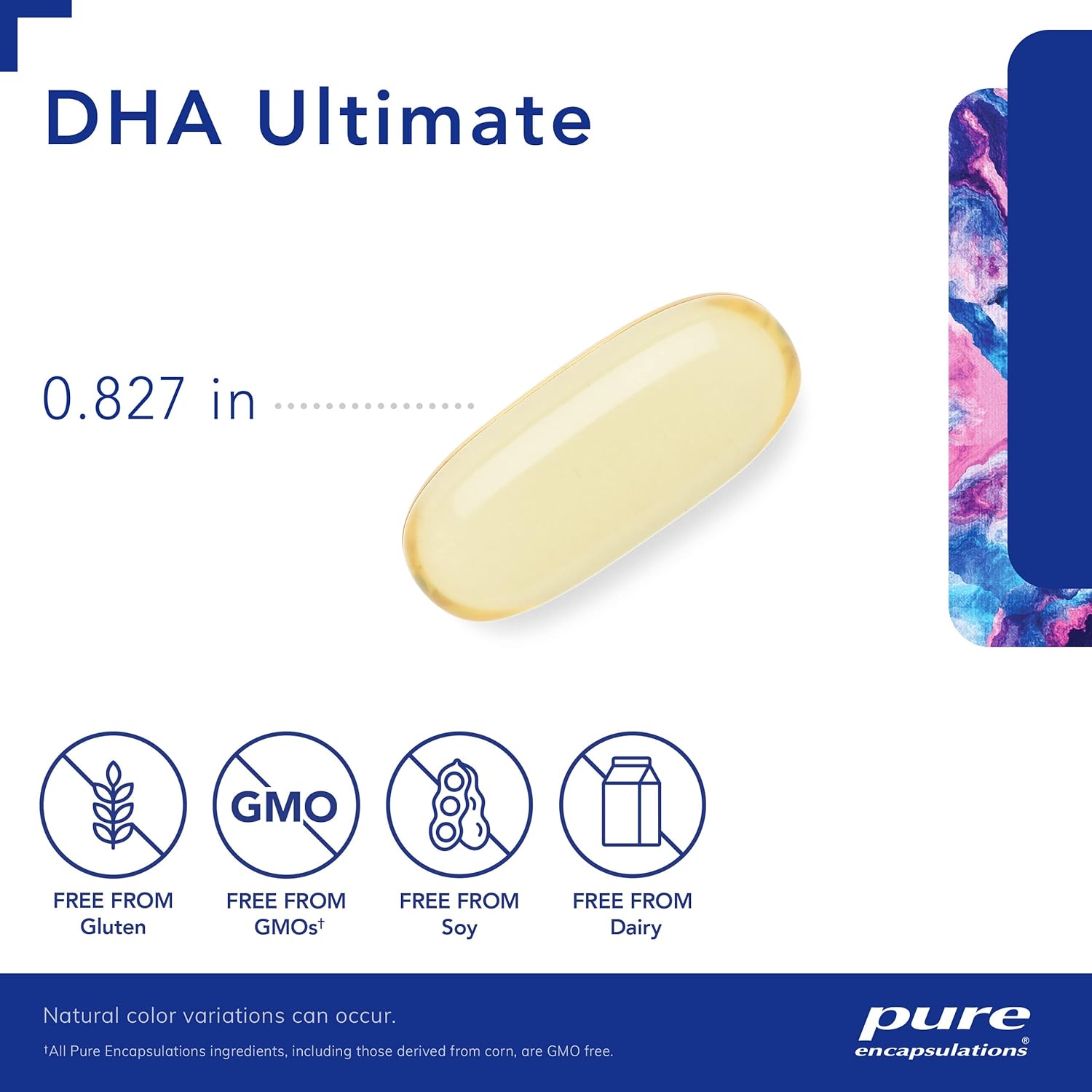 Eco-Friendly Supercritical CO2 Extracted DHA Fish Oil Capsules - 120 Softgels by Pure Encapsulations