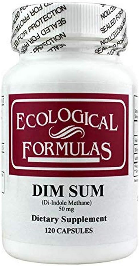 Ecological Formulas 50 Mg White Dim Sum Capsules - 120 Count