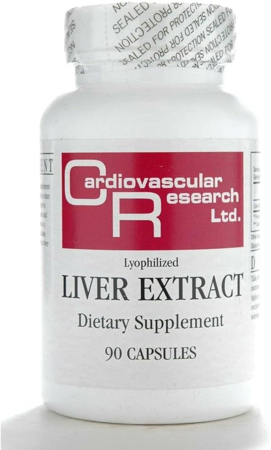 Ecological Formulas Liver Extract Capsules - 90 Count