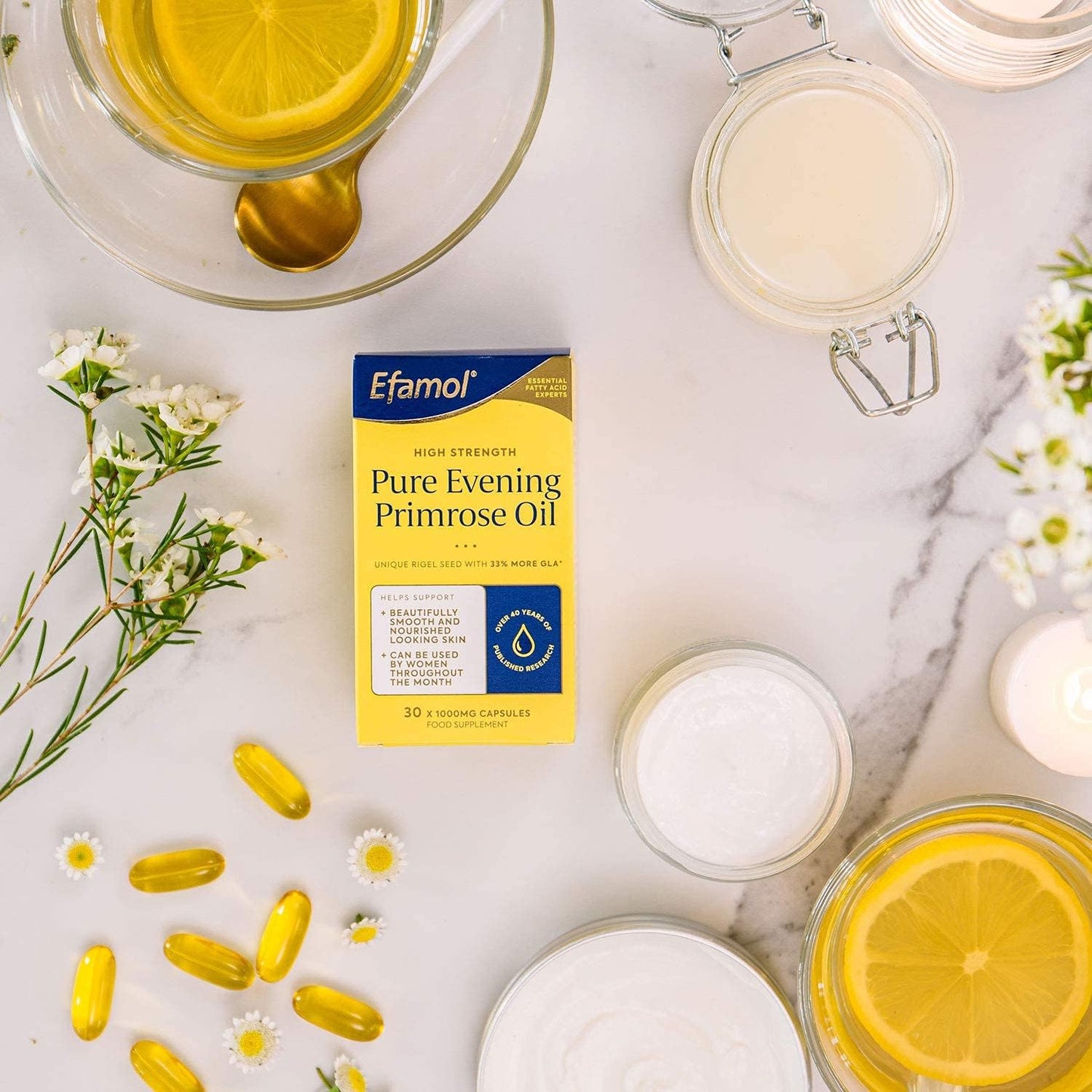 Efamol Evening Primrose Oil Capsules - 1000mg (30 Count)
