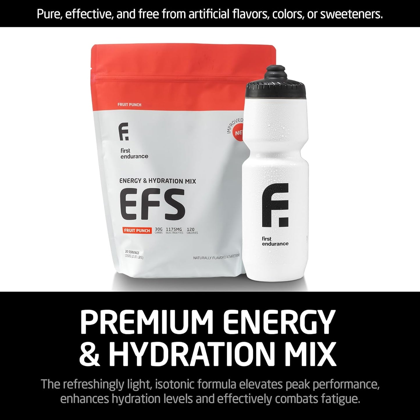 EFS Hydration & Endurance Drink Mix - Premium Carbohydrates for Energy & Performance, Electrolytes for Rapid Rehydration | Isotonic Energy Fuel for Running, Cycling, Triathlon | Fruit Punch