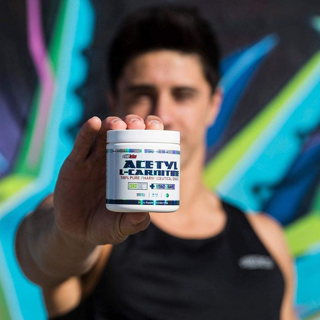 EHP Labs Non-Stim + Acetyl Bundle for Energy, Metabolism, & Brain Function with OxyShred & Acetyl L-Carnitine - Thermogenic Pre Workout & Shredding Supplement