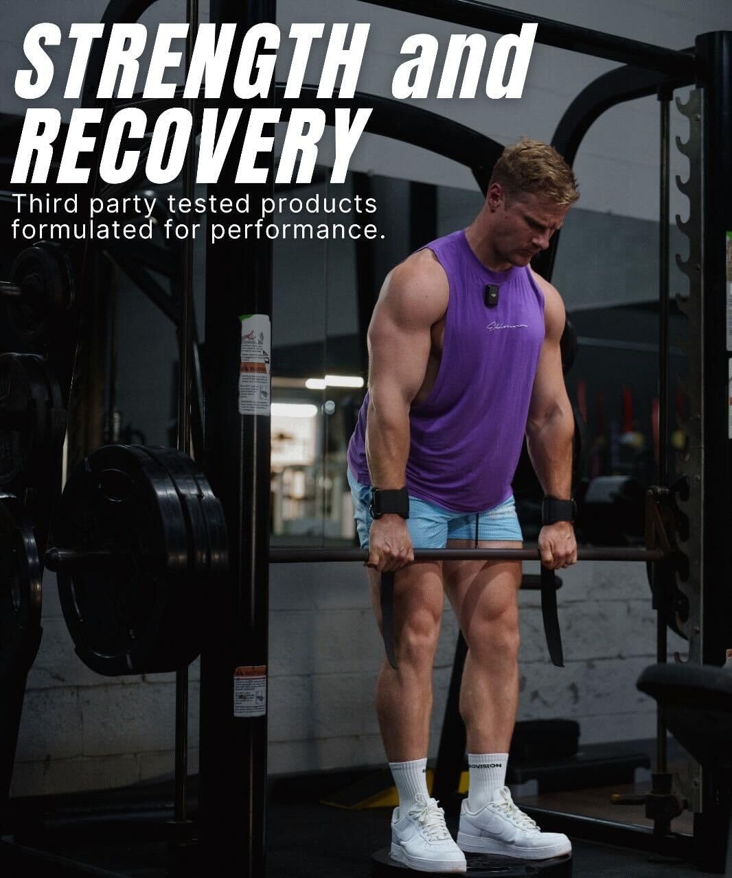 Ekkovision Pink Lemonade Creatine Monohydrate Powder - Pre & Post Workout Supplement for Energy Support - 100 Servings