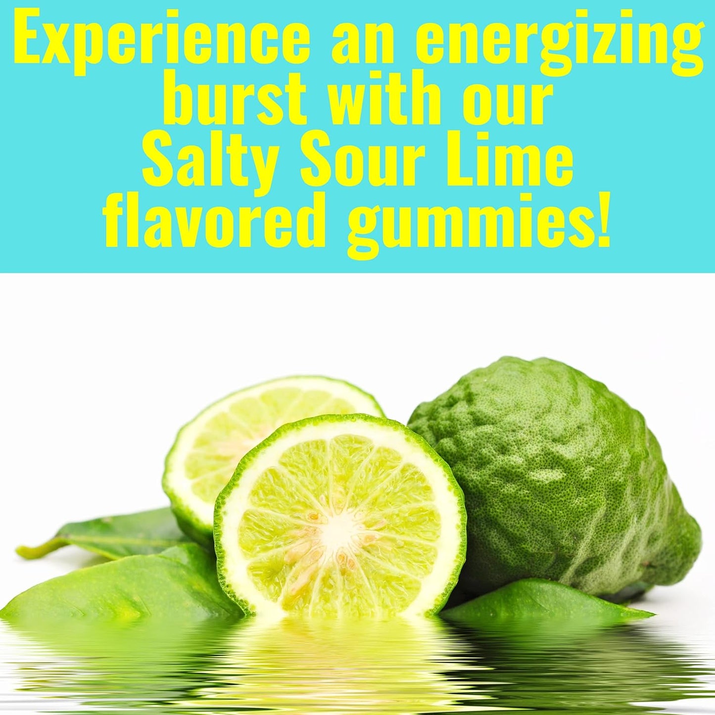 Electrolyte BCAA Gummies with Energy Boost for Runners - Potassium, Sodium, and Amino Acids Supplement