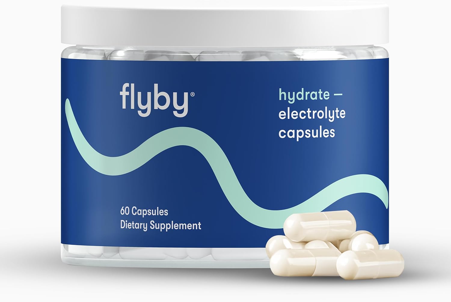 Electrolyte Recovery Capsules with Essential Nutrients - Sodium, Potassium, Vitamin D3, B Vitamins, Copper, Manganese - 60 Count, Non-GMO, No Added Sugar