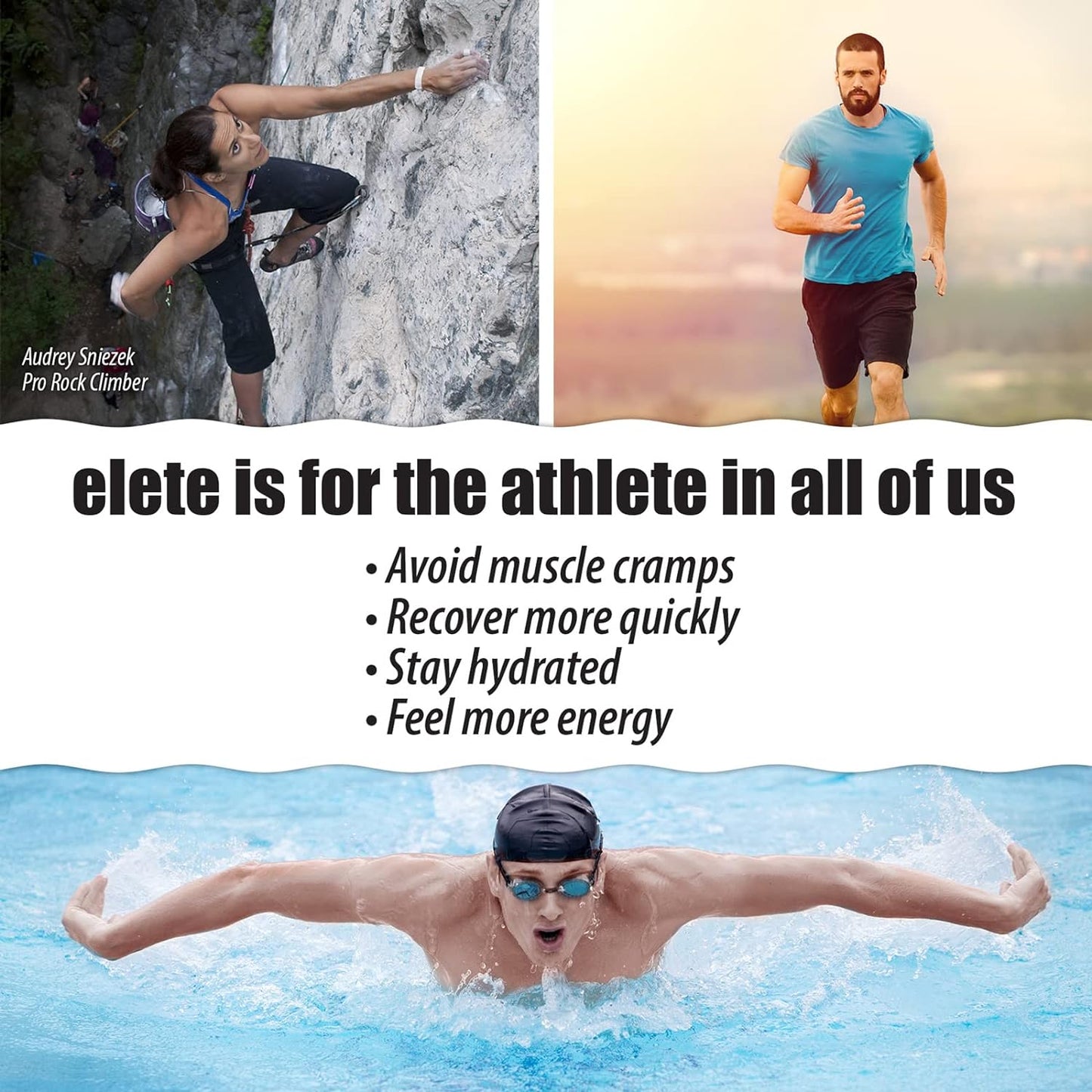 Elete Citrilyte Electrolyte Add-in Drops for Hydration | Sodium, Magnesium, Potassium, Trace Minerals | Unflavored, All Natural | Leg & Muscle Cramp Relief | Transform Any Drink, 4oz