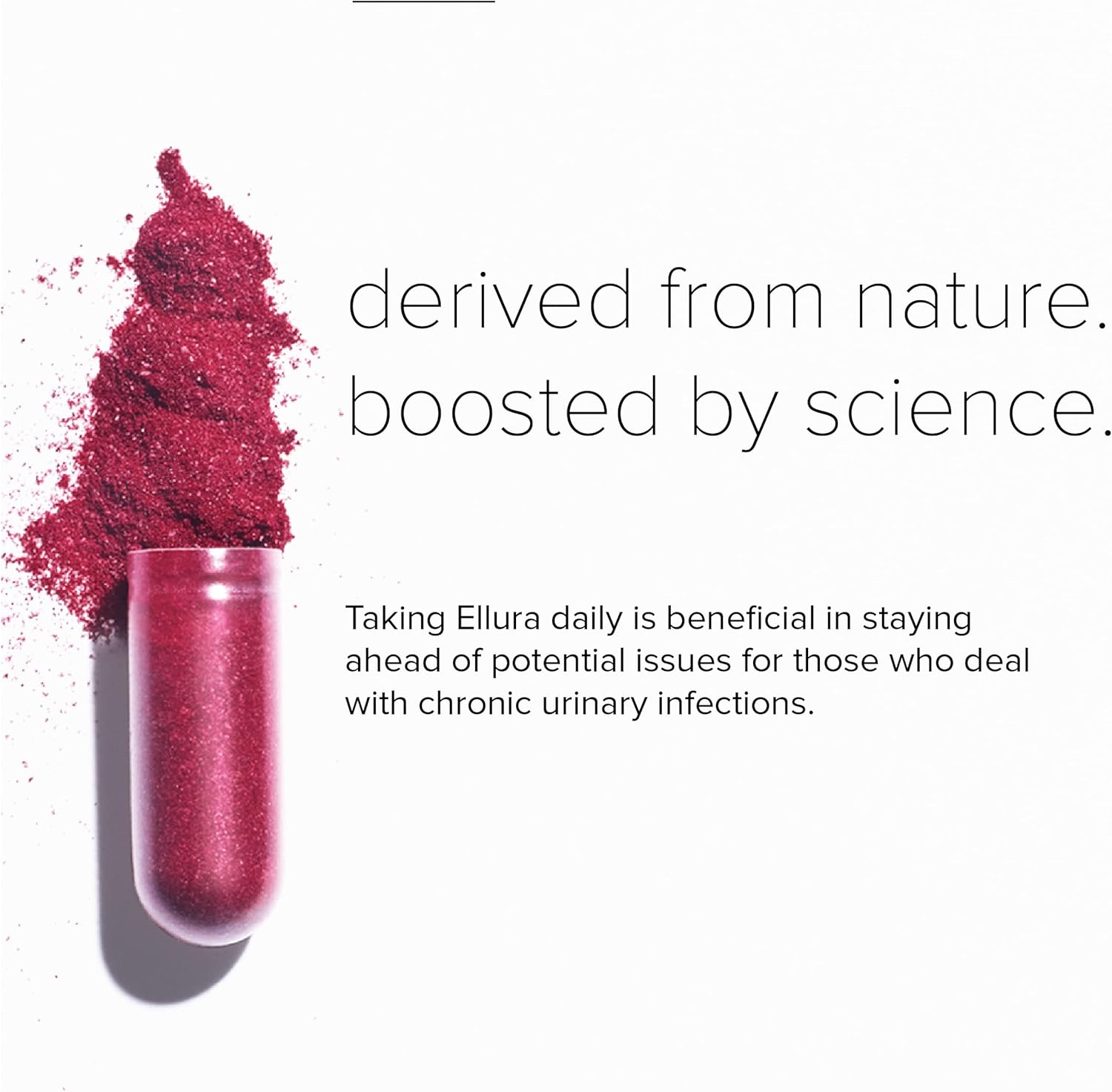 ellura Solv Wellness Cranberry Supplement: Clinically Proven for UTI Prevention, 36mg PAC, 90 Capsules