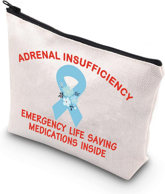 Emergency Adrenal Support Kit with Life-Saving Medications - Adrenal Insufficiency Alert Bag