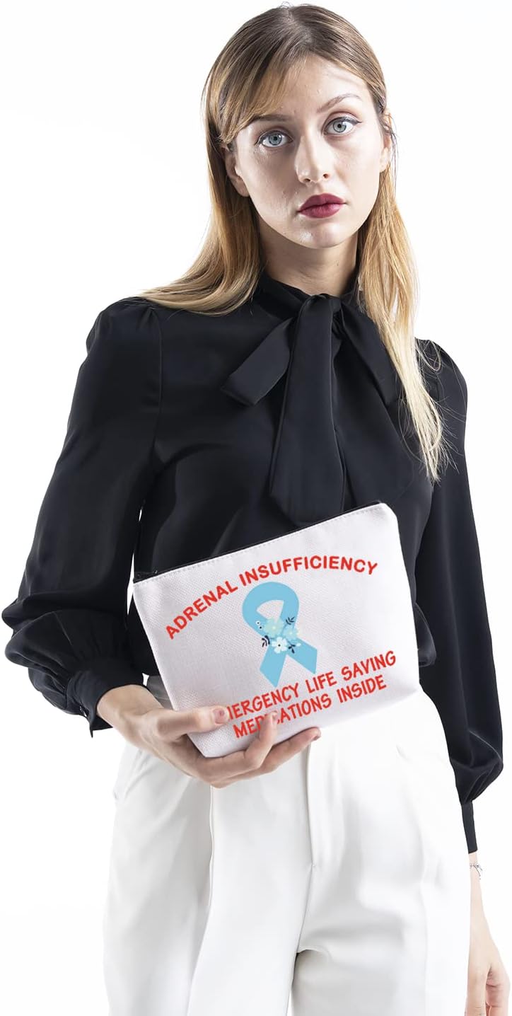 Emergency Adrenal Support Kit with Life-Saving Medications - Adrenal Insufficiency Alert Bag