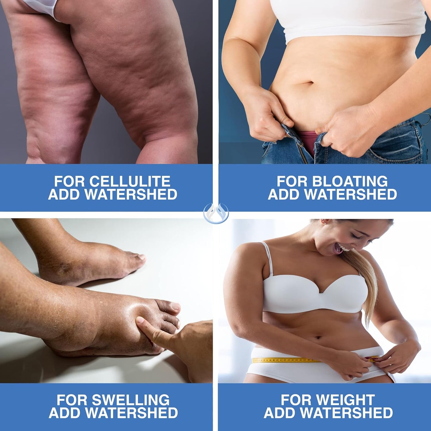 Enclare Nutrition Watershed Max Strength Water Pills for Diuretic Relief and Detox - Liver, Kidney, Weight Management - 1 Bottle