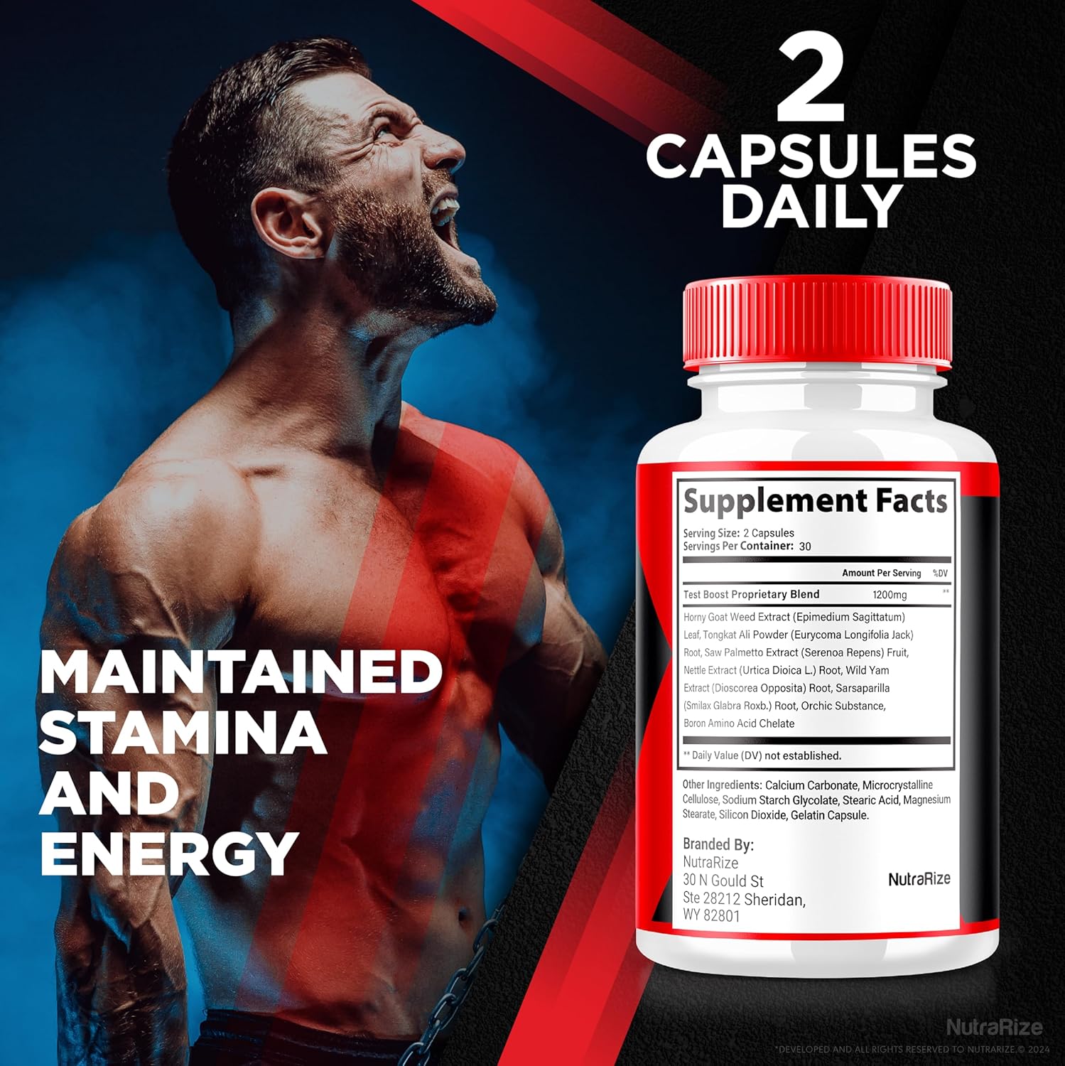 Endureon Pro Pills - Natural Formula for Confidence, Energy, Health, and Stamina - 60 Capsules