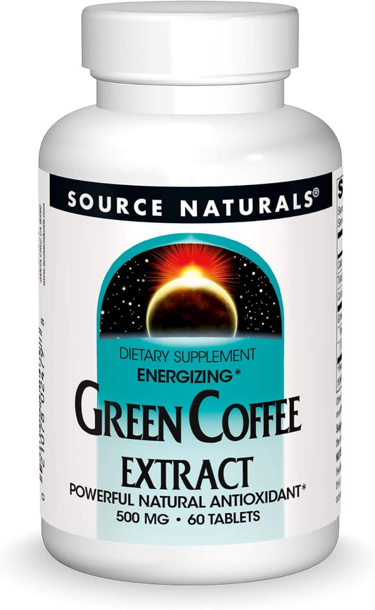 Energizing Green Coffee Extract from Source Naturals - Powerful Natural Antioxidant