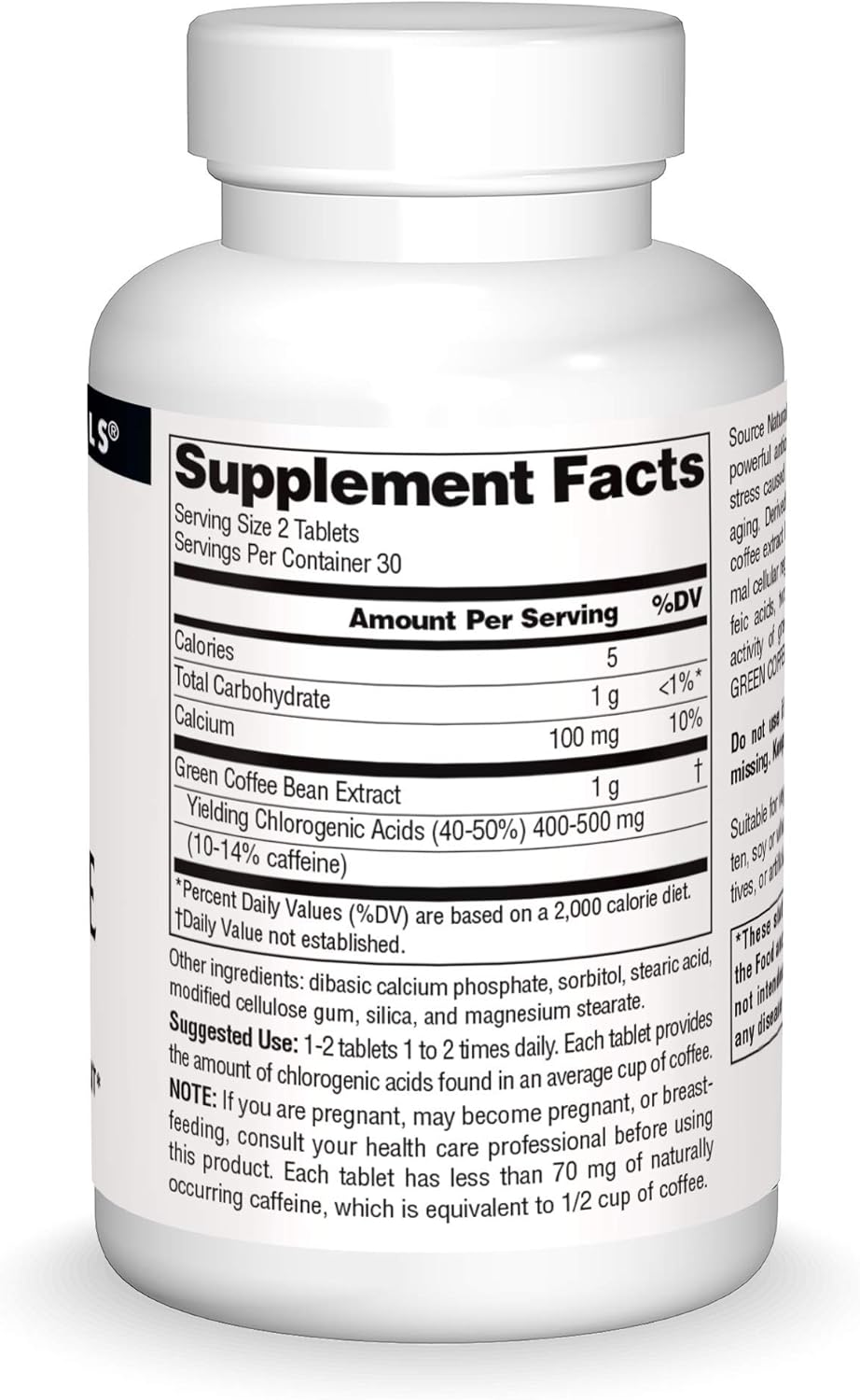 Energizing Green Coffee Extract from Source Naturals - Powerful Natural Antioxidant