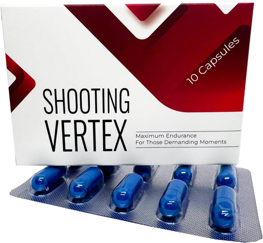 Energy and Vitality Boost with Shooting Vertex Nutrition - Natural Extracts (Introductory Offer - 10 Pack)