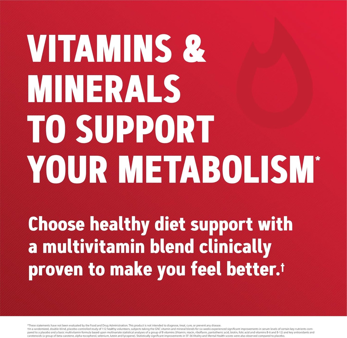 Energy-Boosting GNC Mega Men Multivitamin for Improved Metabolism and Calorie Burning | 90 Count