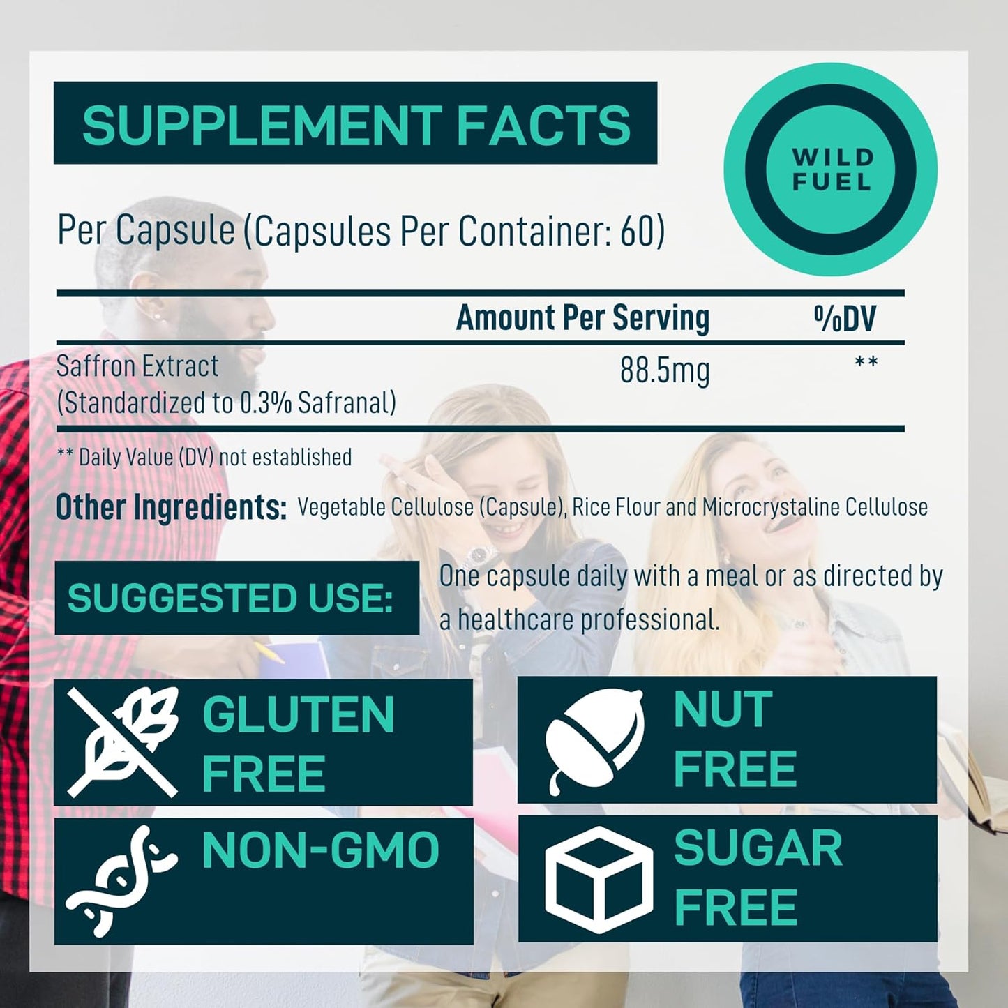 Energy-Boosting Keto Candy and Saffron Extract Supplement for Weight Loss - WILD FUEL Bundle