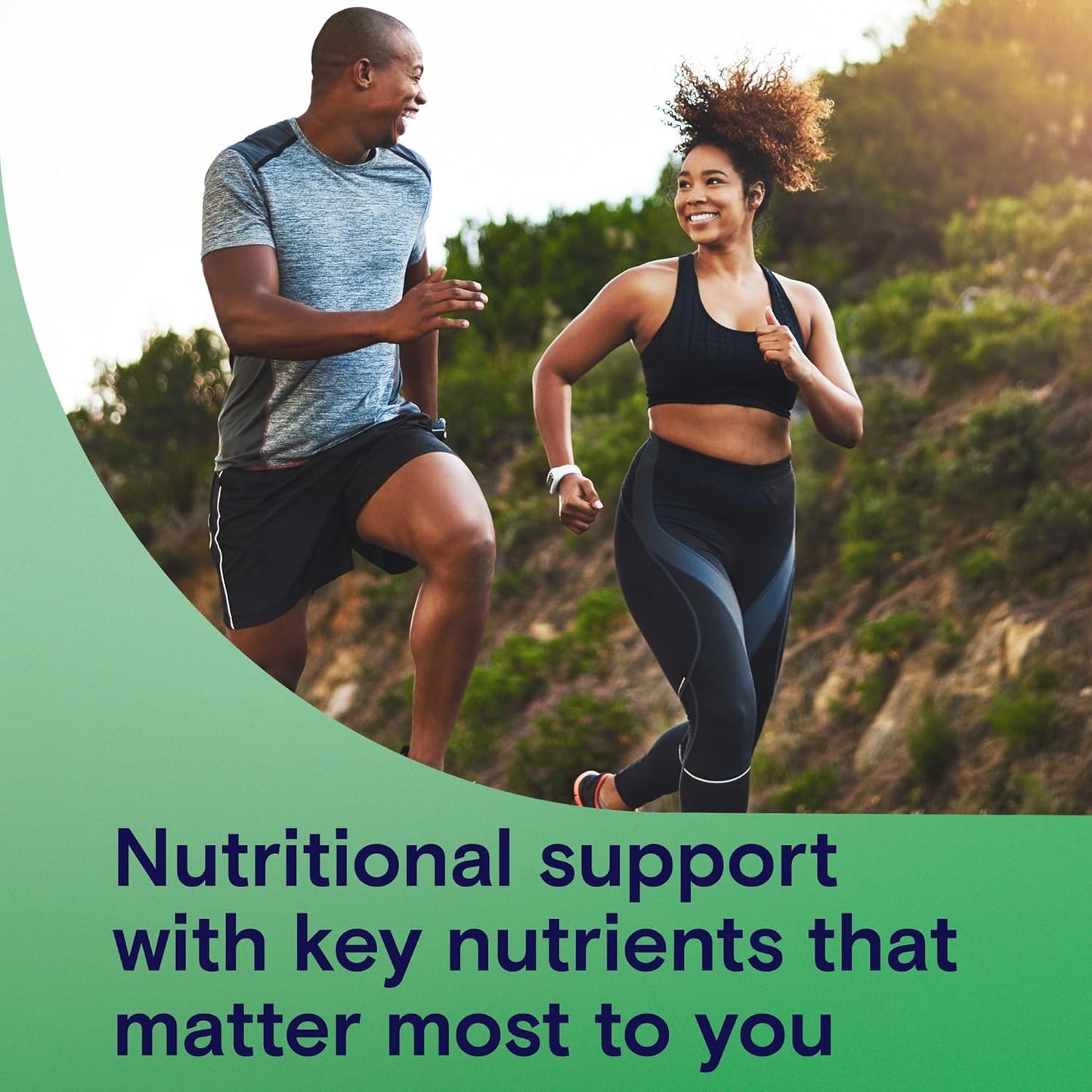 Energy Boosting Multivitamin for Physical & Mental Alertness, 120 Count - Vitamin B6, B12, Caffeine, Folic Acid