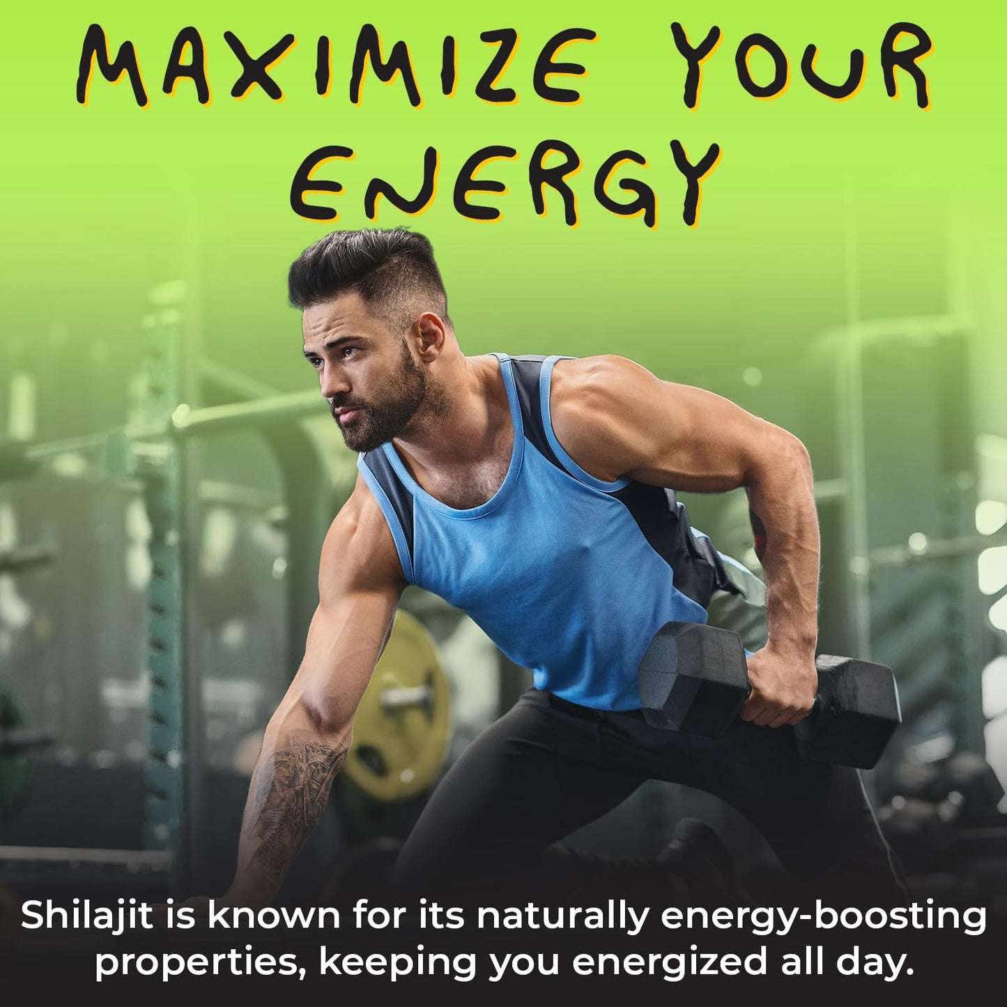 Energy-Boosting Shilajit Gummies with 18,000mg Himalayan Shilajit - Enhanced Stamina, Muscle Recovery, and 80+ Trace Minerals - Raspberry Flavor, 60 Gummies