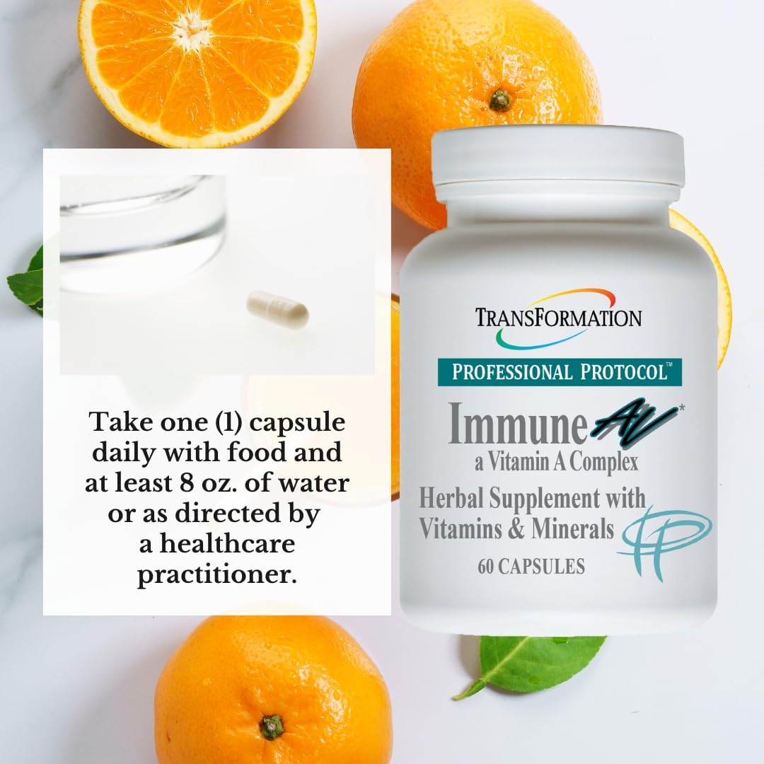 Enhanced Immune Support: Enzymes Immune AV 60 Counts with Vitamins, Herbs, & Minerals - 2020 Redesign for Optimal Health