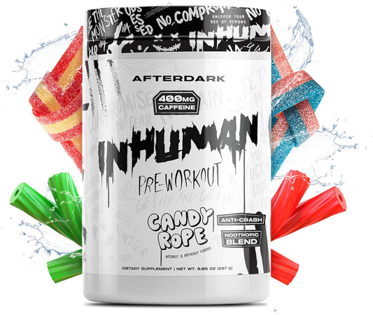 Enhanced Mind-Muscle Connection Pre-Workout Powder with Potent Nootropic Blend, Vegan, Gluten-Free, Soy-Free - 400mg Caffeine, No Crash