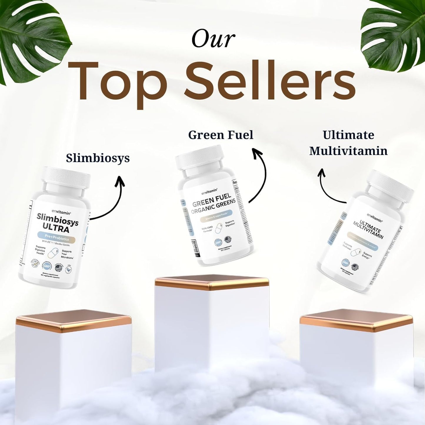 envitamin Ultimate Multivitamin & Collagen Supplement for Overall Wellness