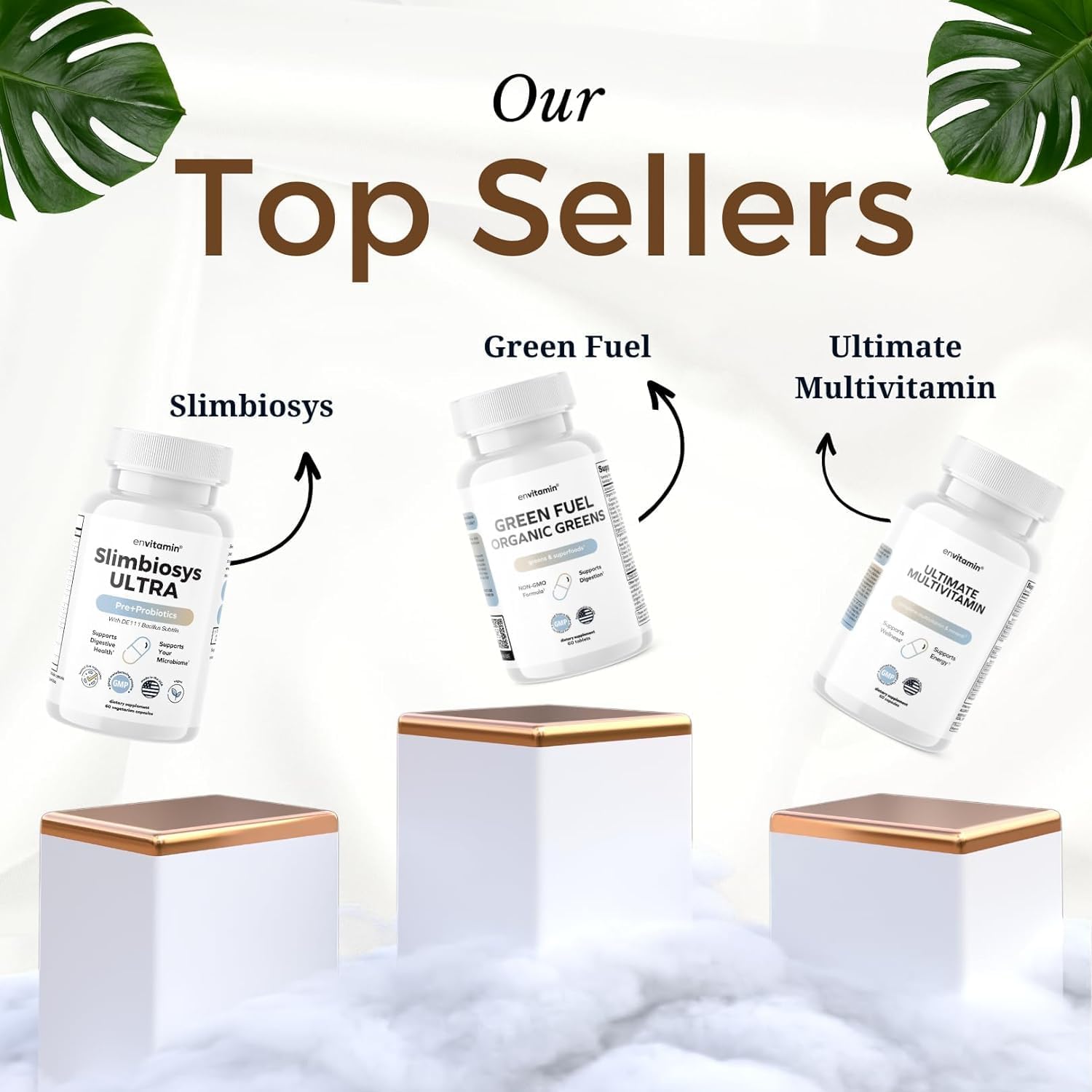 envitamin Ultimate Multivitamin & Collagen Supplement for Overall Wellness