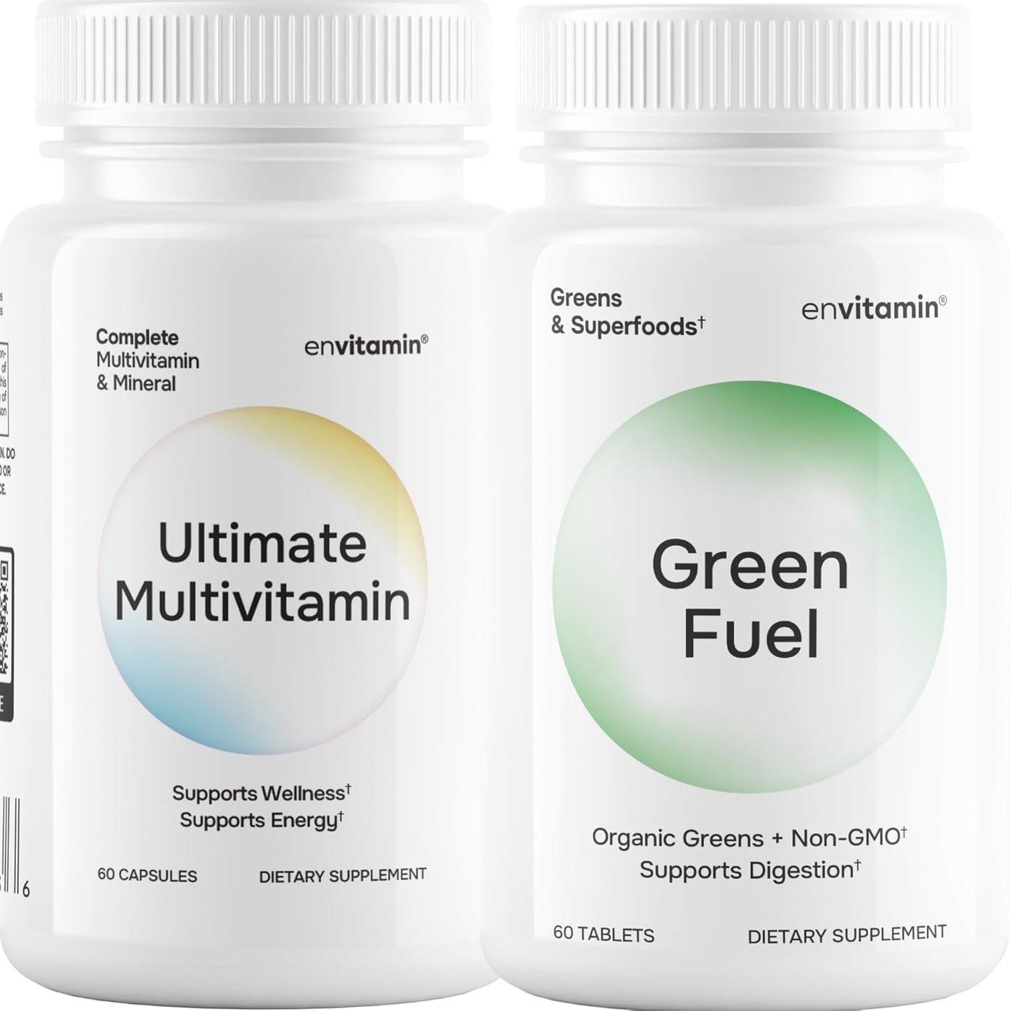 envitamin Ultimate Multivitamin with Green Fuel - Complete Daily Nutrition Supplement