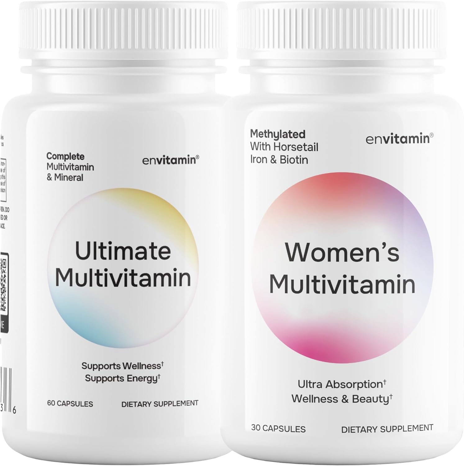 envitamin Ultimate Women's Multivitamin Bundle - Includes 2 Multivitamins for Women - Daily Health Support