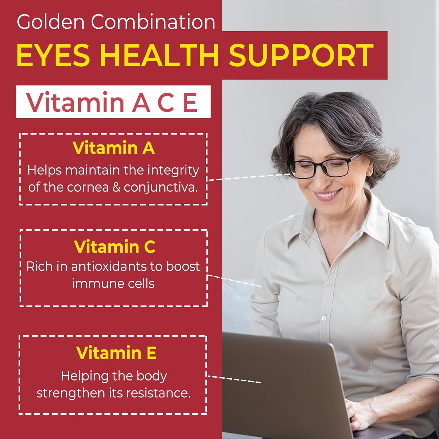 envycure ADK 10 Vitamin Supplement Gummies with Vitamin A D3 K2 10,000 IU, Calcium, Magnesium, and Zinc - 2 Pack