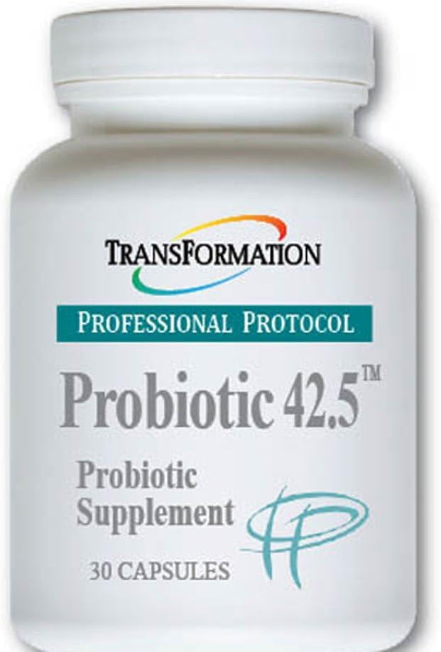 Enzyme Probiotic 42.5 Supplement for Healthy Intestinal Balance and Immune Support, 30 Capsules